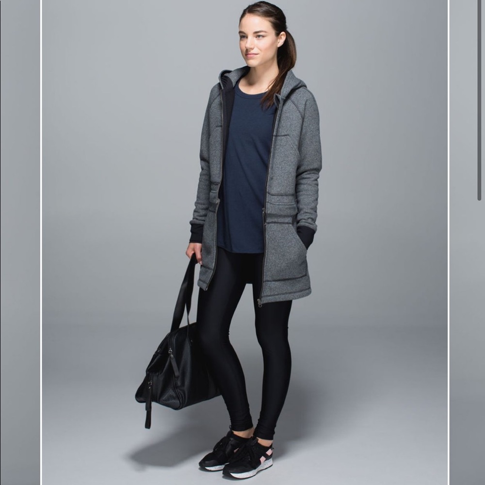 Lululemon long and short of it jacket size 6